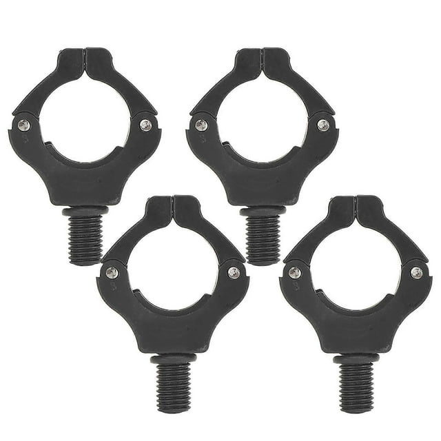 4 Pack Self-Adjusting Magnetic Fishing Rod Holders Tool Accessories Black