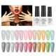 thumbnail image 1 of Set de esmaltes de uñas en gel AIMEILI Reflective Glitter 8 ml x12, 1 of 9