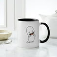 thumbnail image 4 of CafePress - Halloween Ghost Mug - 11 oz Ceramic Mug - Novelty Coffee Tea Cup, 4 of 4