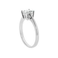 thumbnail image 2 of Precious Stars 14K White Gold 1ct TGW Princess-cut Cubic Zirconia Solitaire Engagement Ring, 2 of 5