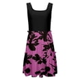 thumbnail image 4 of WILLBEST Vestidos Cortos Para Mujer 2025 Vestido Tipo Chaleco Holgado Con Cuello Redondo Y Sin Mangas Con Estampado De Patchwork, 4 of 4