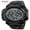 Black, variant on SKMEI Men's Digital Watch, Round Sport Watch with Stopwatch Alarm Date and EL Backlight, PU band, 5ATM Water Resistant