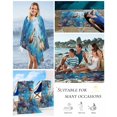 thumbnail image 5 of Ocean Turtle Beach Towels Oversized Super Absorbent, Sea Coral Underwater Animal Fish Blue Lightweight Bath Towel Quick Dry Sets For Bathroom/Pool/Rv Camping/Beach Play/Gym Room/Picnic 30"x60", 5 of 8