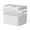 3_small, variant on Portable Medicals Supplies Organizers Multiple Compartment PP Plastic Clear Top Emergency Storage Box For Home