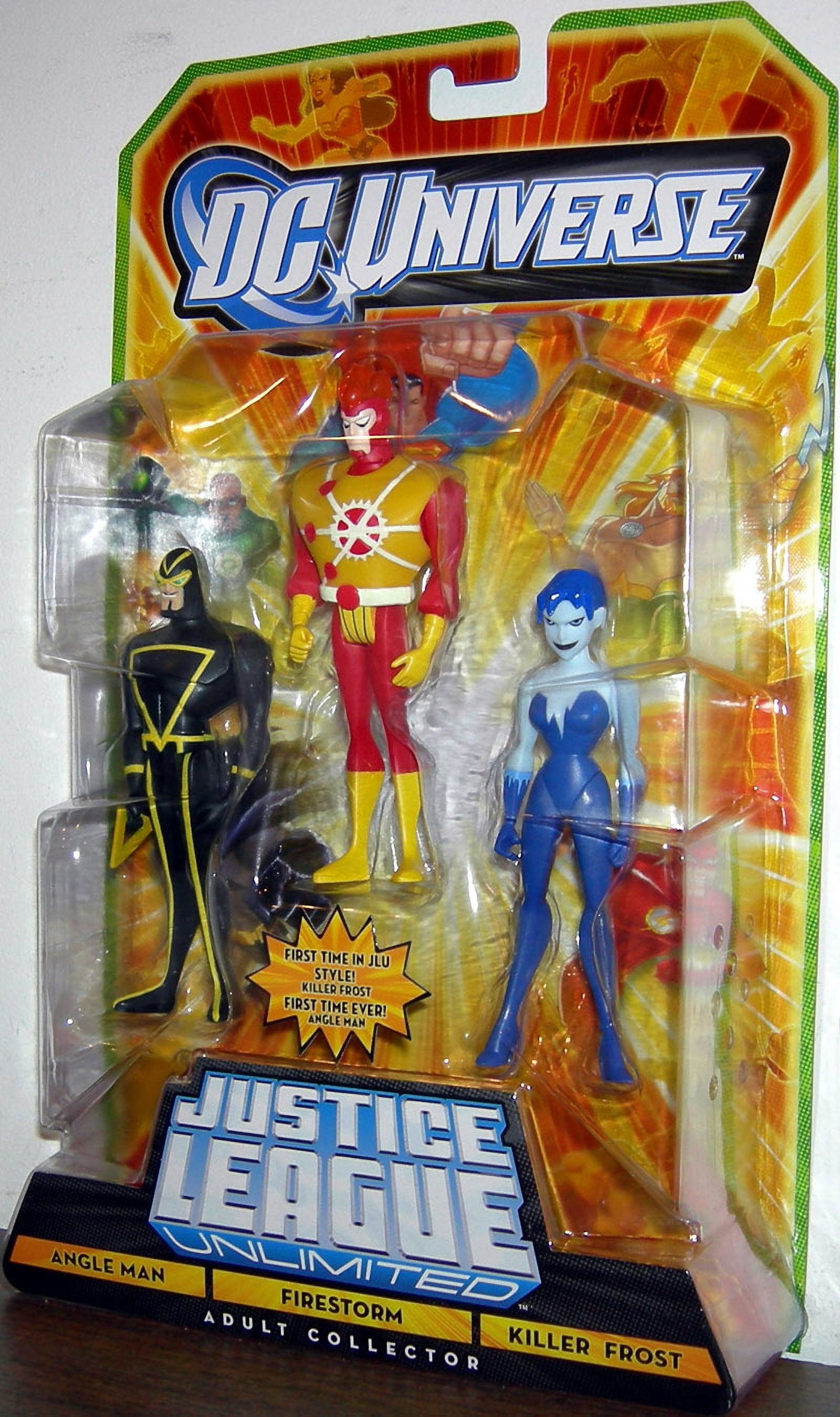 Angle Man, Firestorm & Killer Frost Action Figures DC Universe