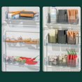 thumbnail image 4 of Caja de almacenamiento para puerta lateral de refrigerador, cajón para verduras, frutas, artículos diversos, organizador de almacenamiento, transparente, gris, 4 of 8