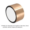 thumbnail image 4 of Uxcell Metalized Polyester Film Tape Adhesive Mirror Decor Tape 50mx55mm,Rose Gold Tone, 4 of 5