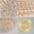 thumbnail image 6 of AFANQI 23.6" Modern Remote ControlledK9 Crystal Chandelier, 6 of 14