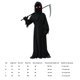 thumbnail image 5 of Disfraz Aterrador Halloween Grim Reaper Guadaña para Incluida, 5 of 9