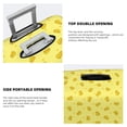 thumbnail image 3 of Pofeuu Cheese 1 Print Luggage Suitcase Cover Protector Luggage Washable Covers Aesthetic for 18/24/28/32 inch Luggage（No luggage included）-, 3 of 7