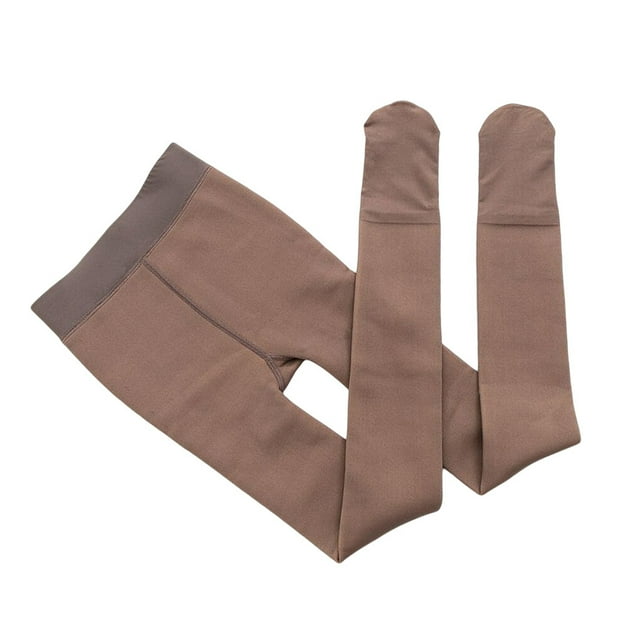 Collants Translucides en Molleton Chaud pour Femmes Mode Extensible Doublés de Molleton Accessoires Assortis Confortables Ajustés Extensibles Leggings Pantalons Pantalon Type3