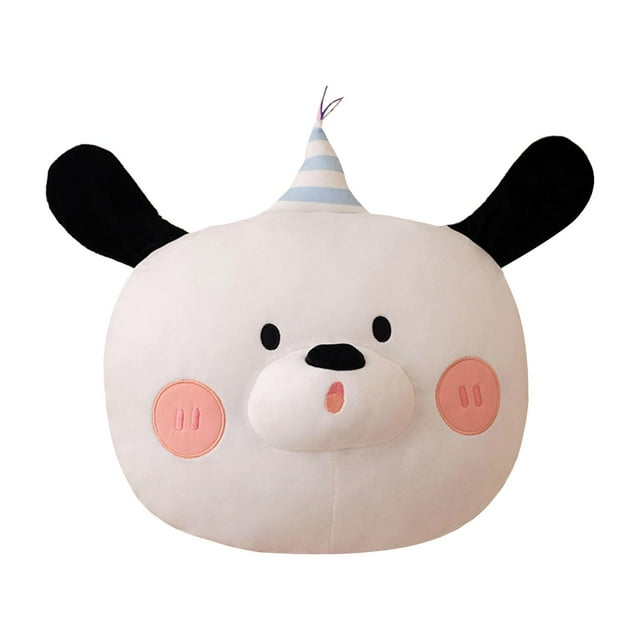 Lindo juguete de peluche de animal, almohada de abrazo de peluche, almohada de 17,71 pulgadas para Perro