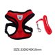 thumbnail image 3 of Ajustable Transpirable Perro Chaleco Arnés Correa Conjunto Correa Tracción (Rojo S) Likrtyny Para estrenar, 3 of 4
