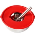 thumbnail image 2 of TIMIFIS Bowl Bowl Mixing Bowl Cylinder Whisks Screen Cover Guard Tool Kitchen Gadgets, 2 of 2