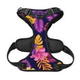 thumbnail image 5 of Bingfone Purple Flower No Pull Dog Vest Harness For Small Medium Large Dogs Strap For Puppy Walking,Training,Dog Harness-X-Large, 5 of 9