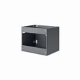 thumbnail image 4 of Wall Mount Vanity Cabinet (Sink not included), Grey Gray, Wood, Hotel Bedroom Bathroom, Modern Contemporary HB33521, 4 of 8