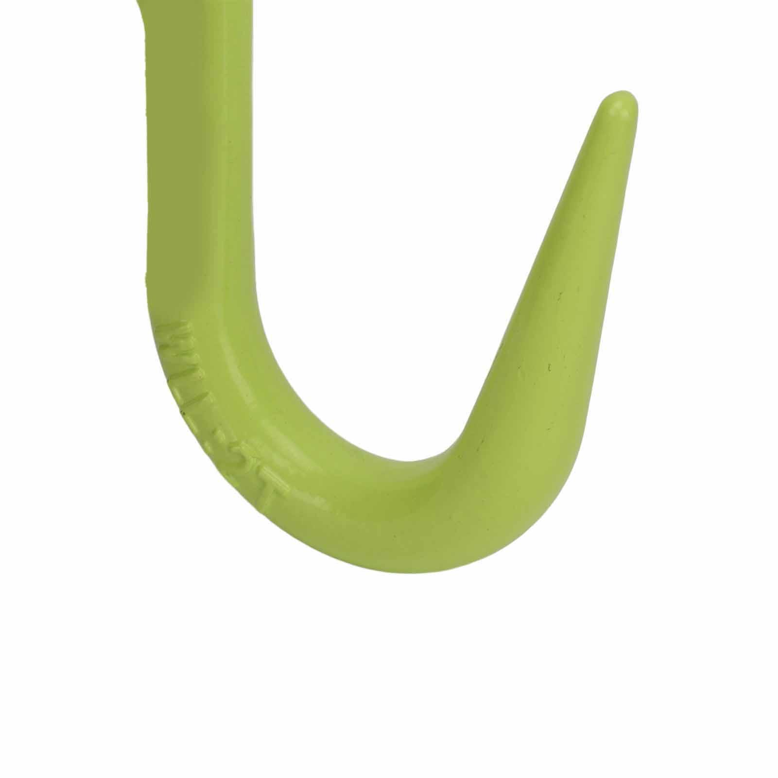 Yajisi 2‑Ton Alloy Steel Crane Hook – Heavy‑Duty Lifting Hook with Large Opening Ring Eye, Swivel Design, 1.55 lb Weight