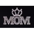 thumbnail image 2 of #16522 - Crowned Mom Pave Pin, 2 of 3