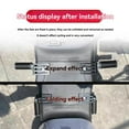 thumbnail image 3 of Foldable Metal Motorcycle Foot Pegs - Comfortable Street Cruise Pedals for Enhanced Riding Experience 2pcs, 3 of 8