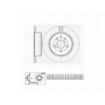 thumbnail image 6 of UltraHC Coated High Carbon Brake Rotor, Rear UR006342, Lexus GS300 2006, 6 of 6