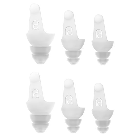 Mixx assistive audio Sleep Noise-Reducing Low-Profile Earplugs with Travel Case, USAA-SLP-NP-496