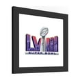 thumbnail image 2 of Gallery Pops NFL Super Bowl LVIII - Logo Wall Art, Black Framed Version, 12" x 12", 2 of 5