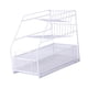 thumbnail image 3 of Estante para especias de cocina, organizador de condimentos de encimera, 3 niveles, multifuncional blanco, 3 of 9