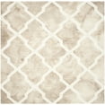 thumbnail image 2 of Safavieh Dip Dye Altan Distressed Wool Area Rug, Beige/Ivory, 5' x 5' Square, 2 of 8