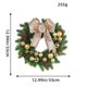thumbnail image 3 of Christmas Wreath Metal Large Bow Christmas Decorations, 3 of 5