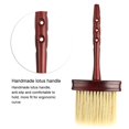 thumbnail image 1 of Barber Salon Cepillo para el cuello, Mango largo Cuello Cara Corte de pelo Barrer Cepillo de limpieza para peluquería, Peluquería Corte de cabello Accesorio para herramienta de peinado del cabello EOTVIA NO, 1 of 6