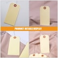 thumbnail image 4 of LEEYNEER 100 Pcs Shipping Label Labels Manila Wire Tags with Eyelets Blank for Packing Wired, 4 of 6