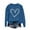 a1008_Blue, variant on Vetsdori Womens Valentine Sweatshirts Pullover Shirts Valentine's Days Crew Neck Cute Sweatshirts for Women Gifts for Girlfriend