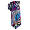 thumbnail image 3 of High Quality Ties Design Necktie Handkerchief Cufflinks Set Print New Arrival Fashion for Wedding Party Silk for Men Wool, 3 of 5