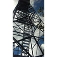 thumbnail image 2 of Popcorn 10x14 White Modern Wood Framed Museum Art Print Titled - Firetower, 2 of 4
