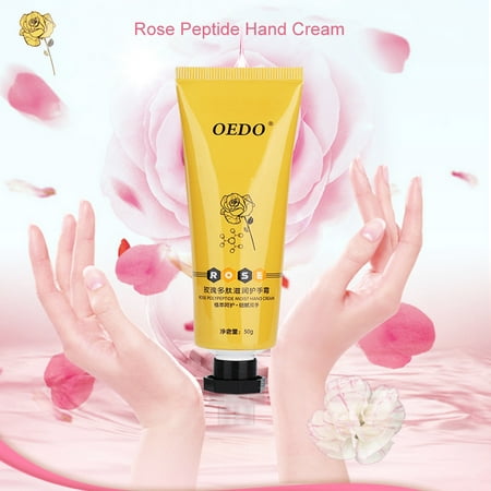 Yosoo Hand Care Cream,Rose Peptide Hand Cream Moisturizing Whitening Skin Care Exfoliating Hand Care Lotion,Hand Care Lotion,Hand