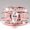 Rose Gold, variant on Wioihee Clearance Under $2.00 Plated Pear Love Eternity Rings for Women | Gold Cubic Zirconia Ring | Bridal Eternity Wedding Band Ring
