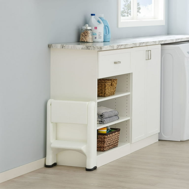 Easylife Sgabello Pieghevole 2 Gradini – Antiscivolo E Portatile – Scala Per Altezza Fino A 136 Kg – Per Casa E Ufficio - 6