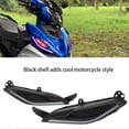 thumbnail image 4 of 2PCS Motorcycle Daytime Running Light Black Housing High Brightness Indicator Light Fit for LC135 V2?V6 Type A Red Yellow Red, 4 of 5