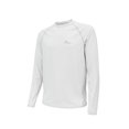 thumbnail image 2 of BLUEWING Men's UPF 50+ Fishing Shirts Long Sleeve Sun Protection Shirt Crewneck Performance Fishing Tee Shirt, Light Grey XL, 2 of 6
