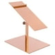 thumbnail image 1 of Estante para zapatos con soporte para rack, para centro comercial, compras de ropa, color oro rosa bajo Estante bajo de oro rosa, 1 of 9
