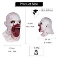 New 2024 Alien Big Mouth Headgear Scary Alien Person Scary Headgear Fork Headgear Party Props