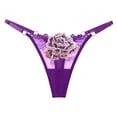 thumbnail image 3 of Elegant Women’s Underwear Set Exquisite Embroidered Thong with Low Rise Cutout Design for Everyday Comfort and, 3 of 3