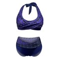 thumbnail image 1 of Conjuntos de Bikinis Traje de Baño Bikini Dividido Para Mujer Traje de Baño Con Sujetador Acolchado de Playa A Juego de Color Degradado de Dos Piezas Odeerbi ODB117617, 1 of 7