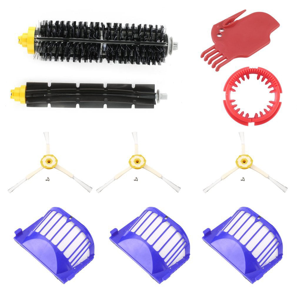Details about   Brush Filter kit for iRobot Roomba Aerovac Vacuum 600 series 620 630 650 660 