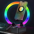 thumbnail image 3 of Yingyy Cell Phone Stand With Bluetooth Speaker Portable for your device, And Versatile Mobile Phone Stand Adjustable Compact, 3 of 6
