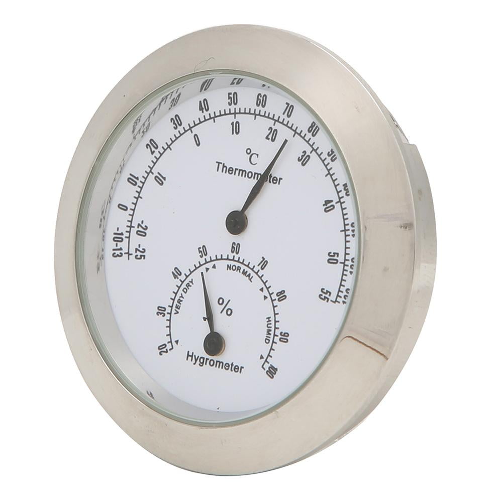YLSHRF Round Thermometer Hygrometer Humidity Temperature Meter for