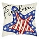 thumbnail image 2 of Fiudx Ofertas Y Liquidación Nueva Funda De Almohada Del Día De La Independencia Bandera Americana Decoración Del Hogar Al Aire Libre Funda De Cojín, 2 of 3