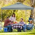 thumbnail image 5 of SATRINO Thickened Cloth Telescopic Tent Sunshade Rainproof Stall Folding Tent, 5 of 8