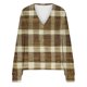 thumbnail image 5 of Heisall Womens Cardigans Autumn Winter Button Front Fleece Casual Fashion Personalized Print 2025 New Style Tops, 5 of 5
