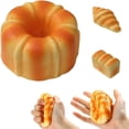 thumbnail image 1 of Esculpir La Diversión 1 paquete de juguete antiestrés de pan suave con relleno de queso para calcetines,ideal para adultos. Juguete sensorial novedoso y estimulante. Rkxzt, 1 of 9
